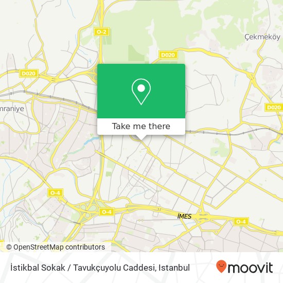 İstikbal Sokak / Tavukçuyolu Caddesi map