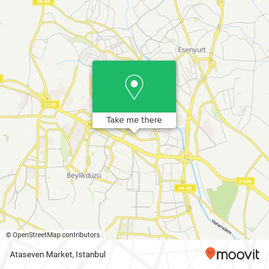 Ataseven Market map