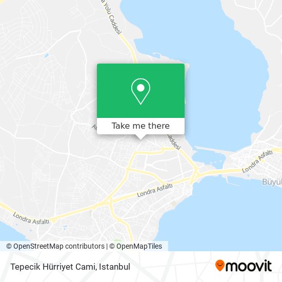 Tepecik Hürriyet Cami map