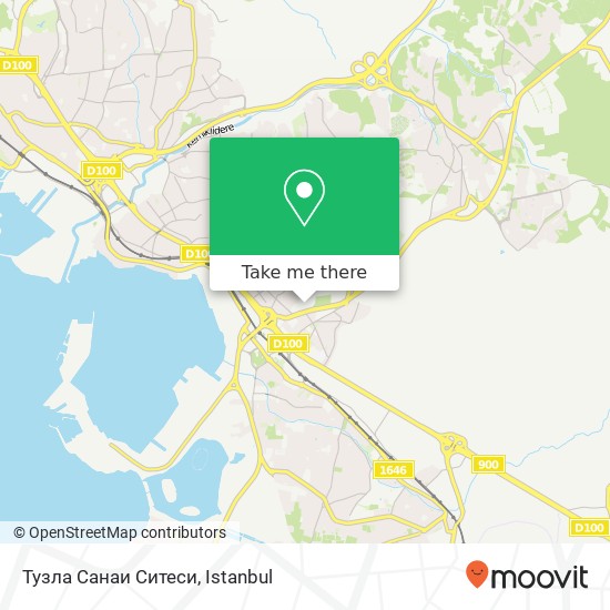 Тузла Санаи Ситеси map