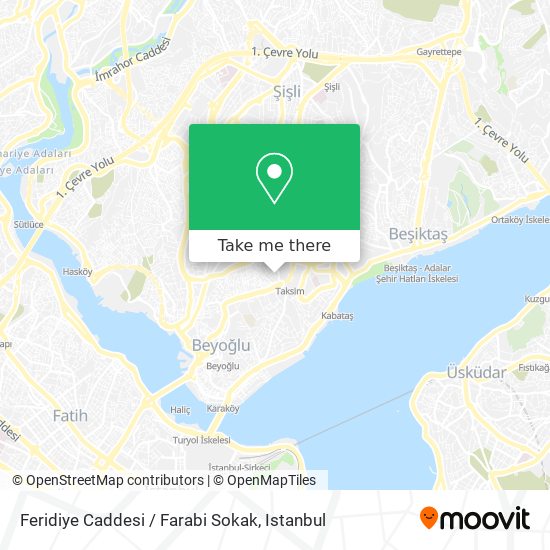 Feridiye Caddesi / Farabi Sokak map