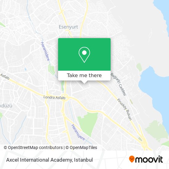 Axcel International Academy map
