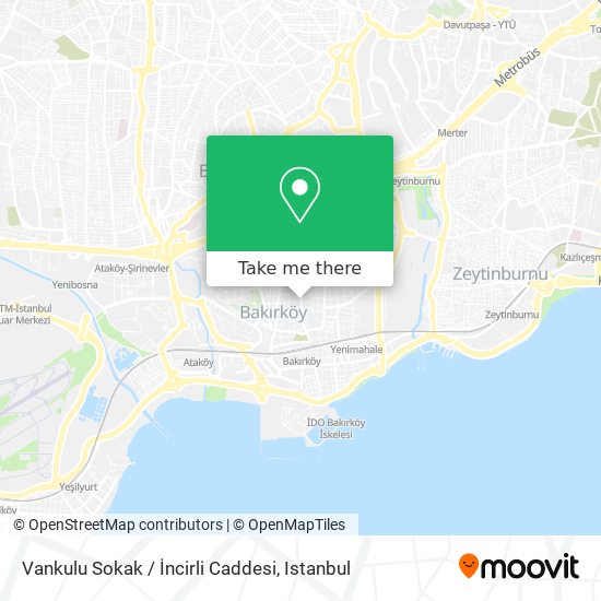 Vankulu Sokak / İncirli Caddesi map