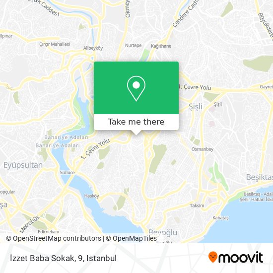 İzzet Baba Sokak, 9 map