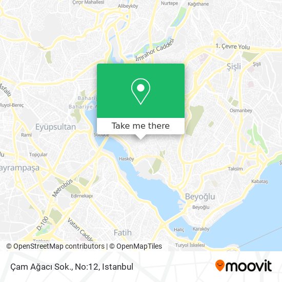 Çam Ağacı Sok., No:12 map