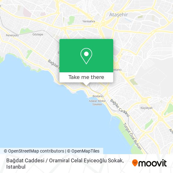 Bağdat Caddesi / Oramiral Celal Eyiceoğlu Sokak map