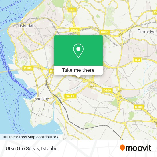 Utku Oto Servis map