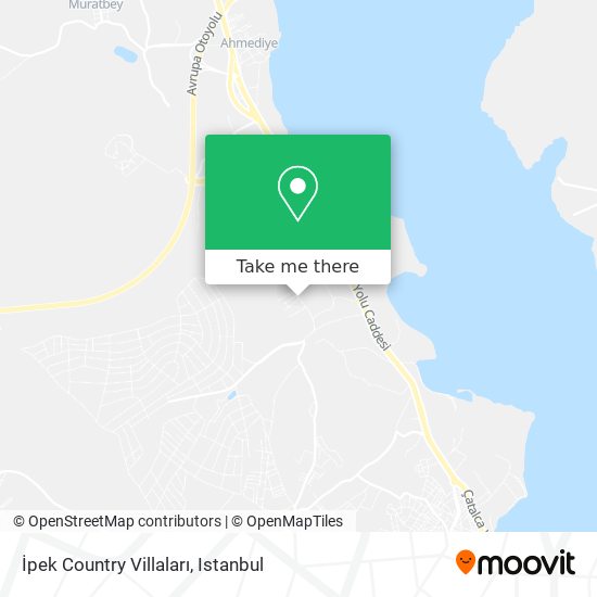 İpek Country Villaları map