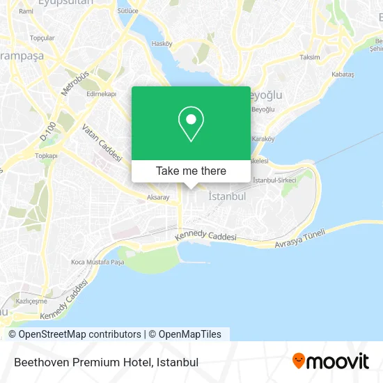 Beethoven Premium Hotel map