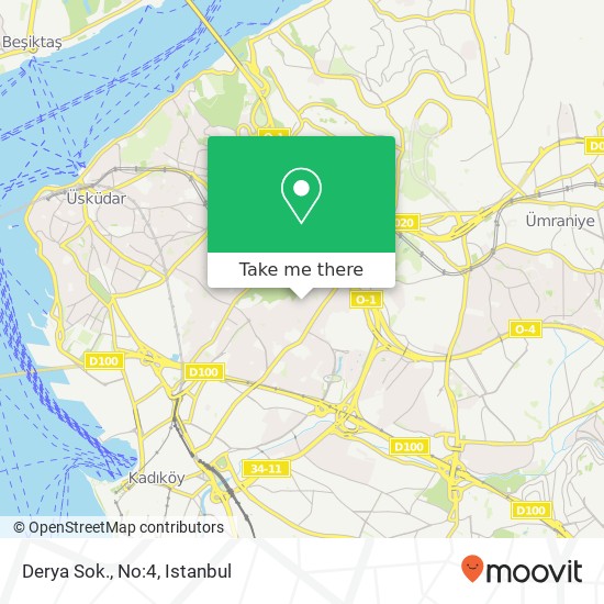 Derya Sok., No:4 map