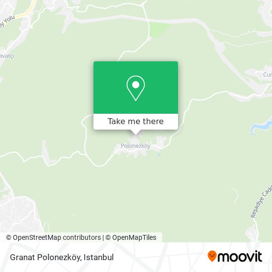 Granat Polonezköy map
