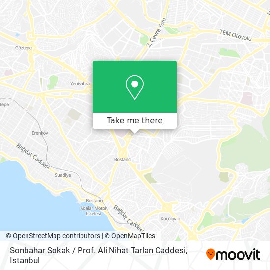 Sonbahar Sokak / Prof. Ali Nihat Tarlan Caddesi map