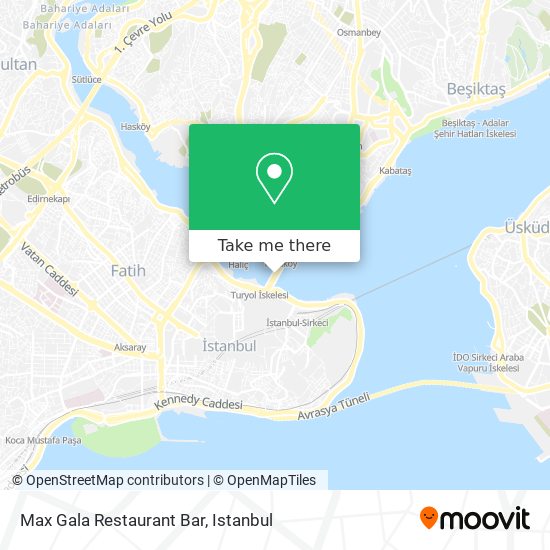 Max Gala Restaurant Bar map