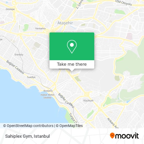 Sahiplex Gym map