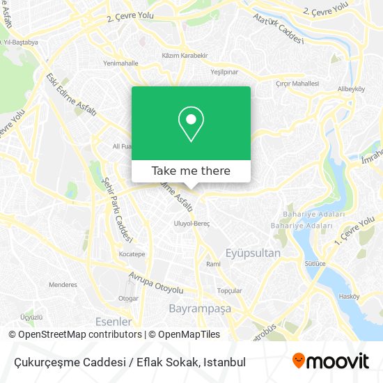 Çukurçeşme Caddesi / Eflak Sokak map