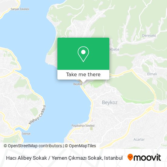 Hacı Alibey Sokak / Yemen Çıkmazı Sokak map