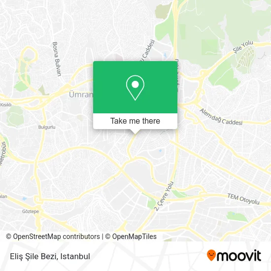 Eliş Şile Bezi map