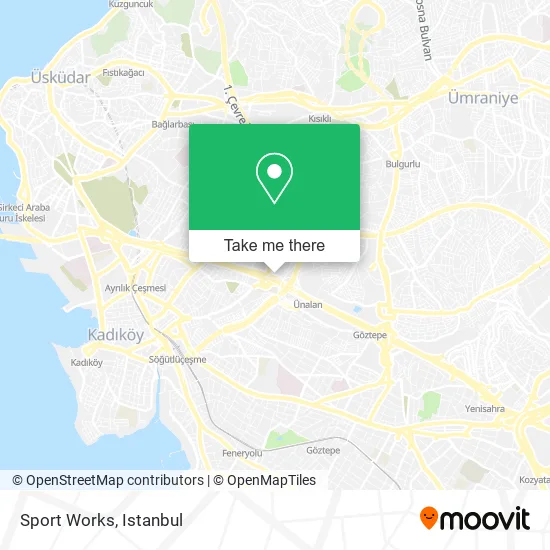 Sport Works map