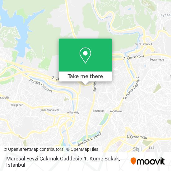 Mareşal Fevzi Çakmak Caddesi / 1. Küme Sokak map