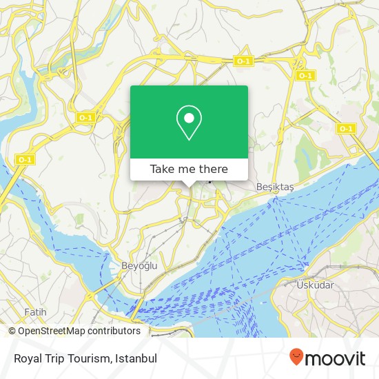 Royal Trip Tourism map