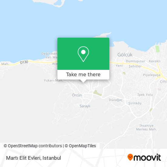 Martı Elit Evleri map