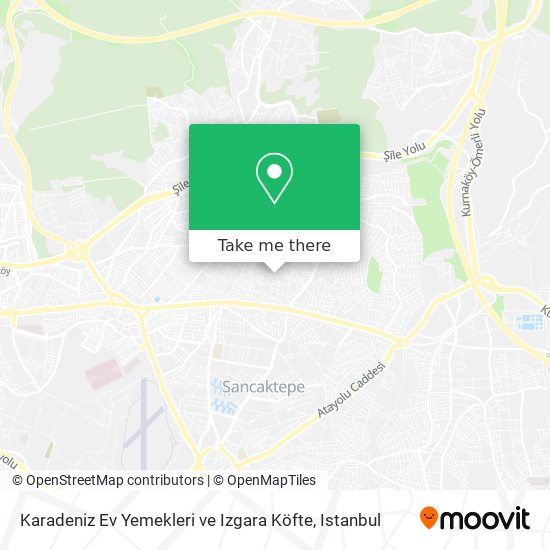 Karadeniz Ev Yemekleri ve Izgara Köfte map