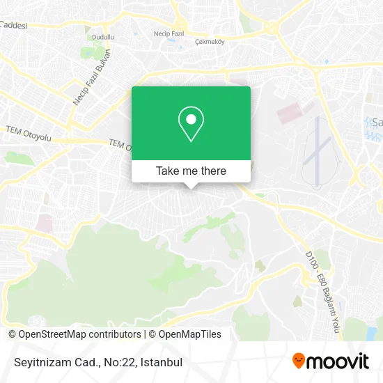 Seyitnizam Cad., No:22 map
