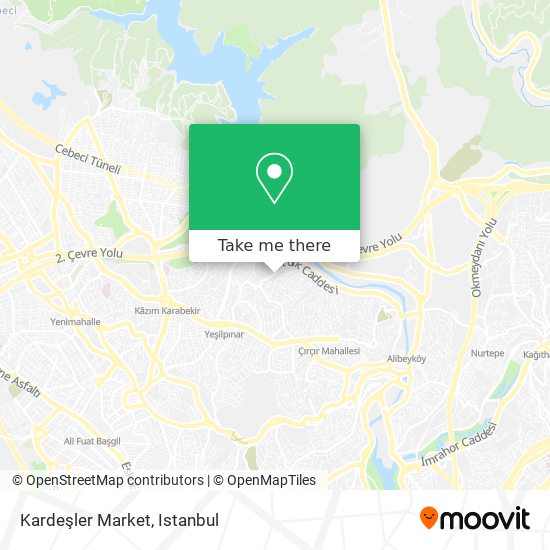 Kardeşler Market map