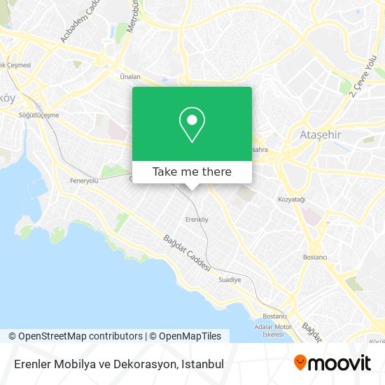 Erenler Mobilya ve Dekorasyon map