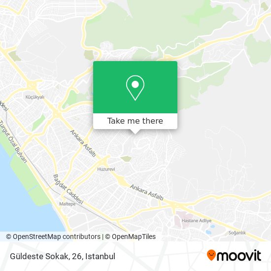 Güldeste Sokak, 26 map