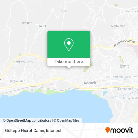 Gültepe Hicret Camii map