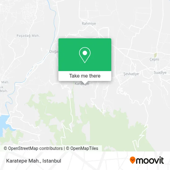 Karatepe Mah. map