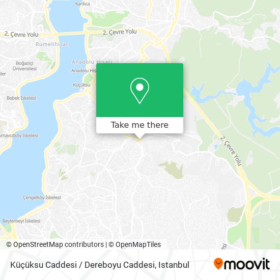 Küçüksu Caddesi / Dereboyu Caddesi map