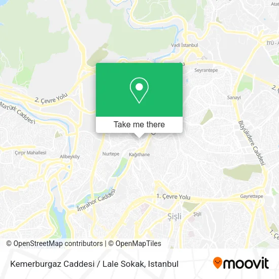 Kemerburgaz Caddesi / Lale Sokak map