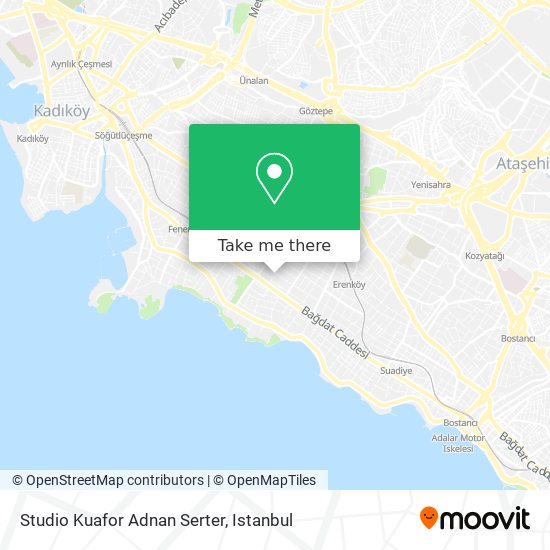 Studio Kuafor Adnan Serter map