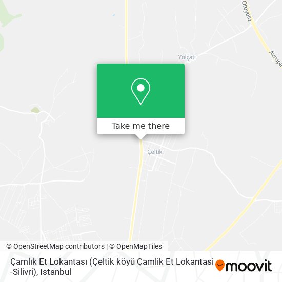 Çamlık Et Lokantası (Çeltik köyü Çamlik Et Lokantasi -Silivri) map