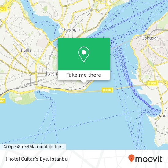 Hıotel Sultan's Eye map