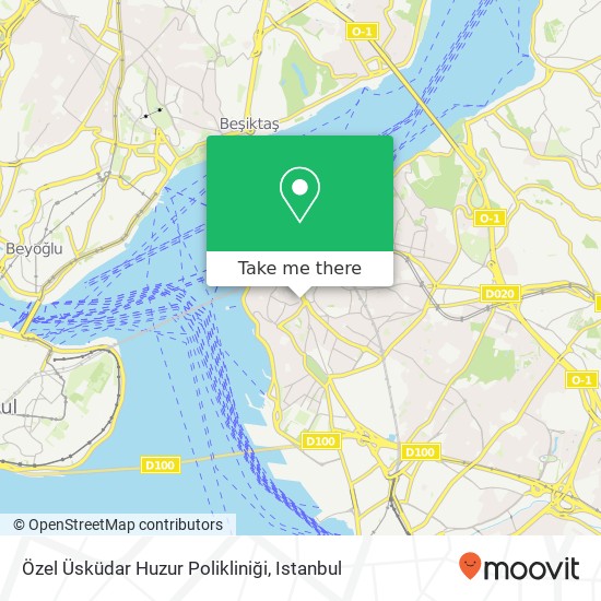 Özel Üsküdar Huzur Polikliniği map