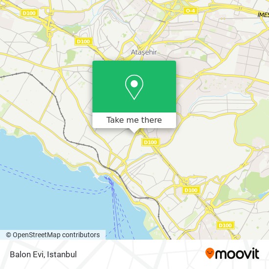 Balon Evi map