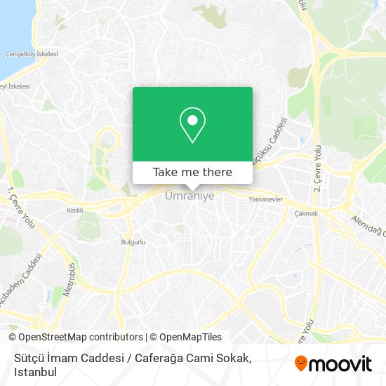 Sütçü İmam Caddesi / Caferağa Cami Sokak map