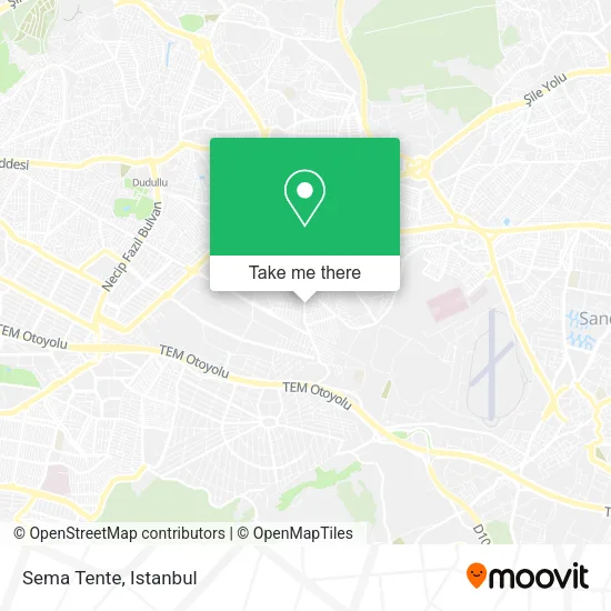 Sema Tente map