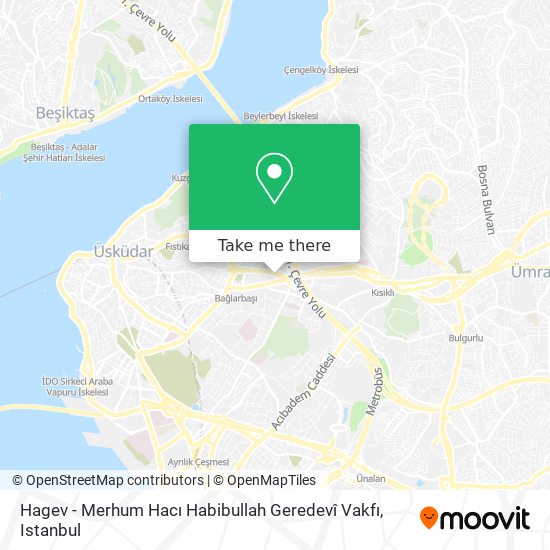 Hagev - Merhum Hacı Habibullah Geredevî Vakfı map