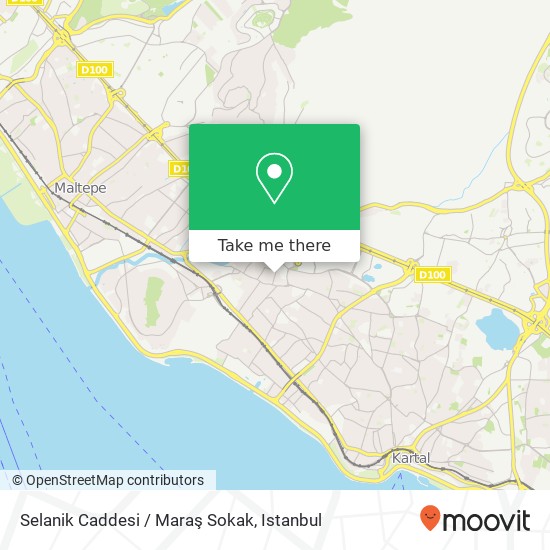 Selanik Caddesi / Maraş Sokak map