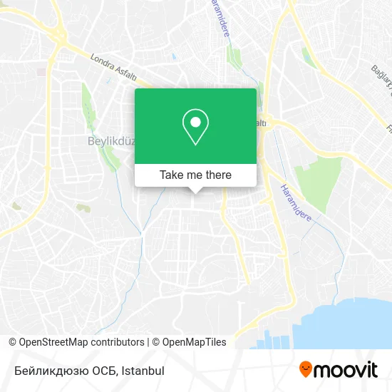 Бейликдюзю ОСБ map