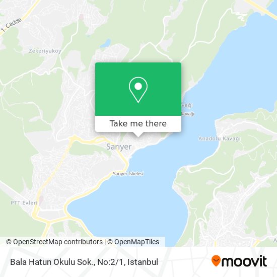 Bala Hatun Okulu Sok., No:2/1 map
