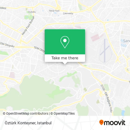 Öztürk Konteyner map
