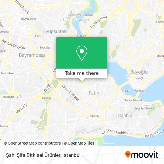 Şahı Şifa Bitkisel Ürünler map