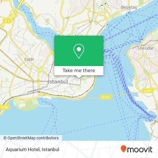 Aquarium Hotel map