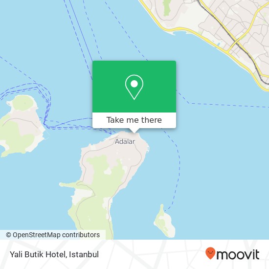 Yali Butik Hotel map