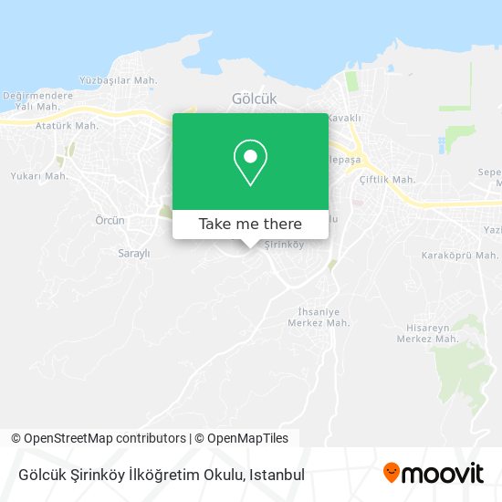 Gölcük Şirinköy İlköğretim Okulu map